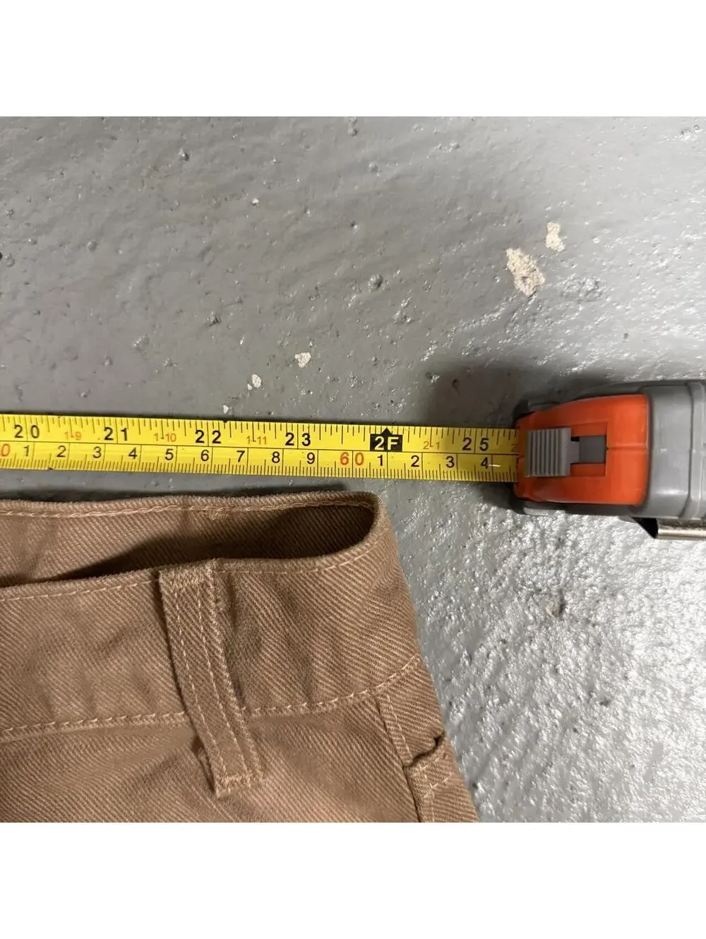 Vintage 1993 Made In USA Levis 545 Loose Orange Tab Brown Pants
